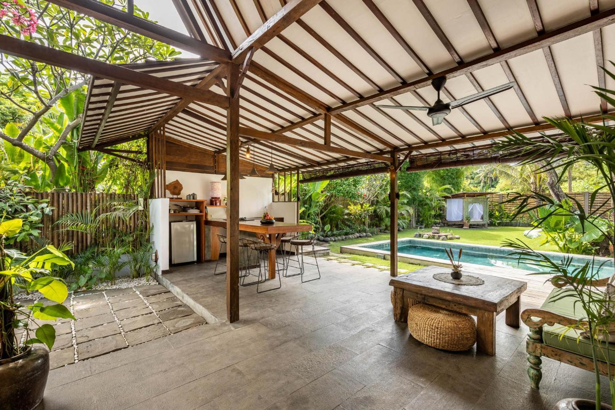 Rimba Villas Gili Air Rom bilde